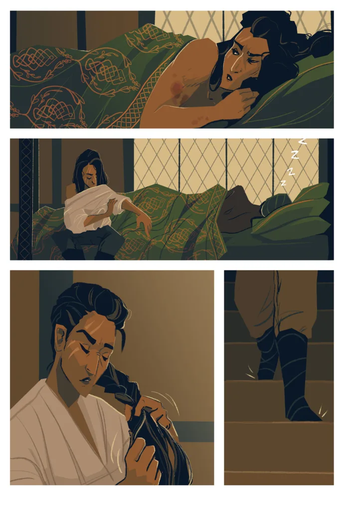 LADIES OF THE KNIGHT page 1