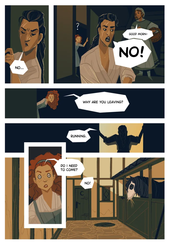 LADIES OF THE KNIGHT page 3