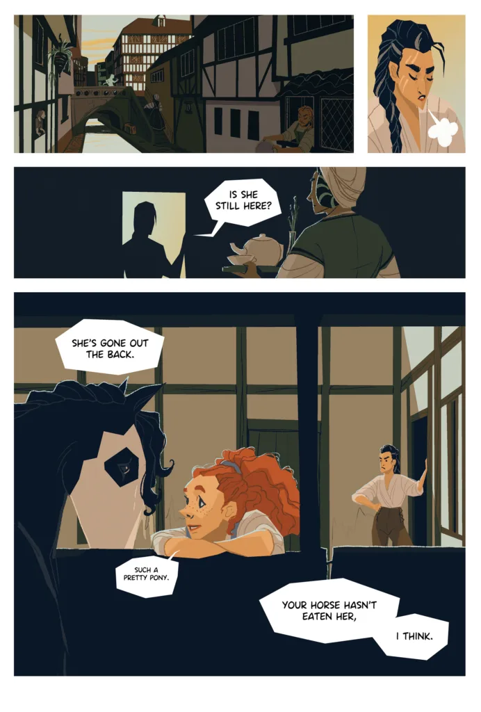 LADIES OF THE KNIGHT page 4
