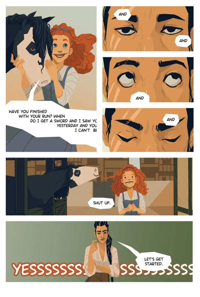 LADIES OF THE KNIGHT page 5