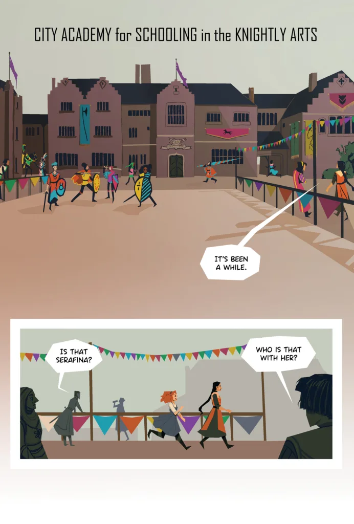 LADIES OF THE KNIGHT page 6
