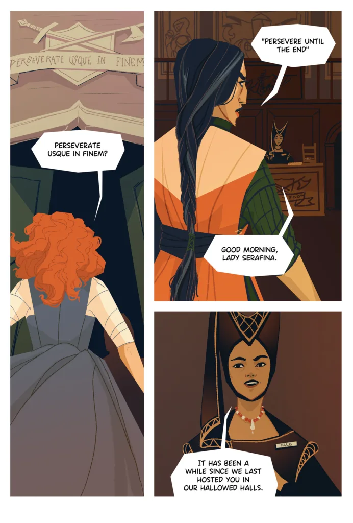LADIES OF THE KNIGHT page 7