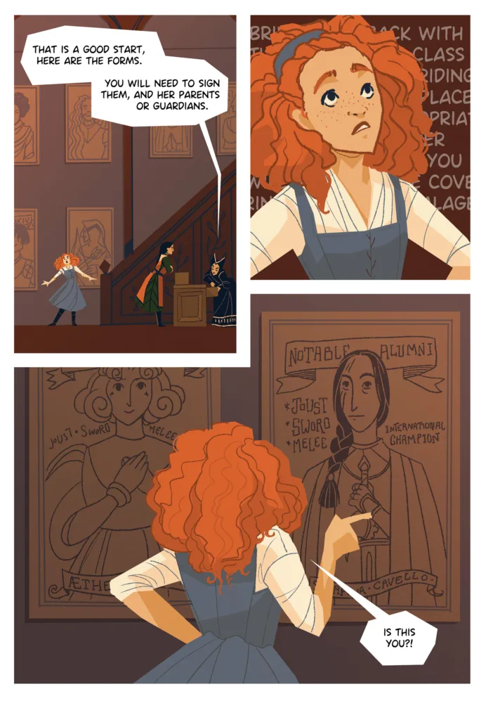 LADIES OF THE KNIGHT page 9
