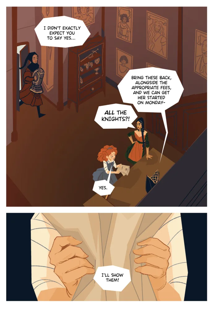 LADIES OF THE KNIGHT page 11