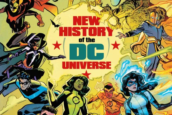 New History Of The DC Universe #4 crop