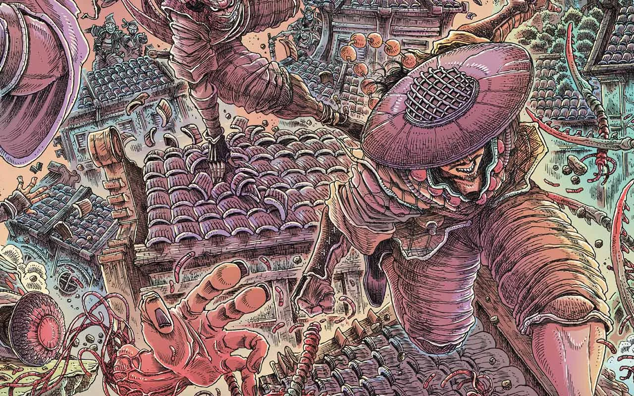 Orphan and the Five Beasts: Bath of Blood #2 crop