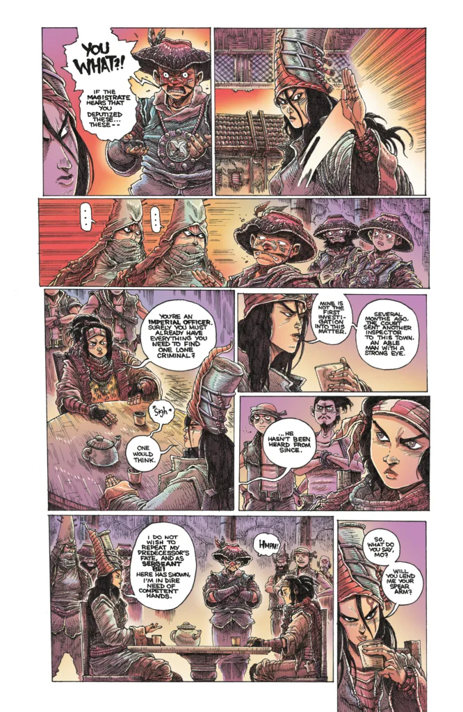 Orphan and the Five Beasts: Bath of Blood #2 page 3