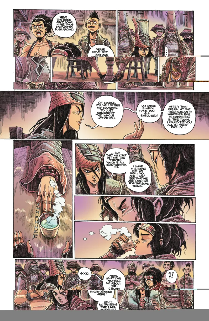 Orphan and the Five Beasts: Bath of Blood #2 page 4