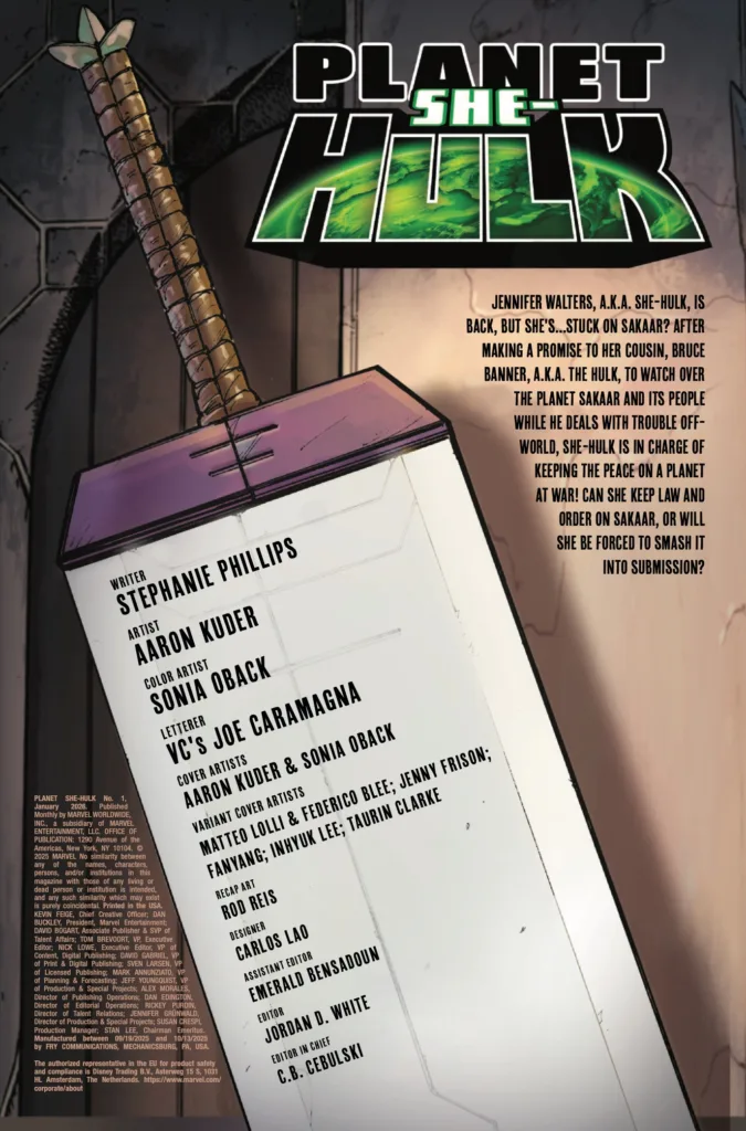 Planet She-Hulk #1 page 2