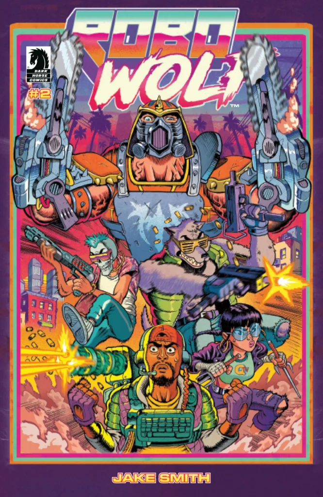 RoboWolf #2 cover