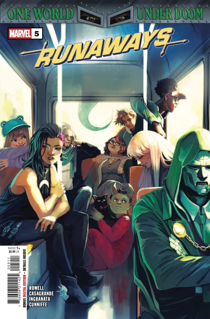 Runaways #5 cover