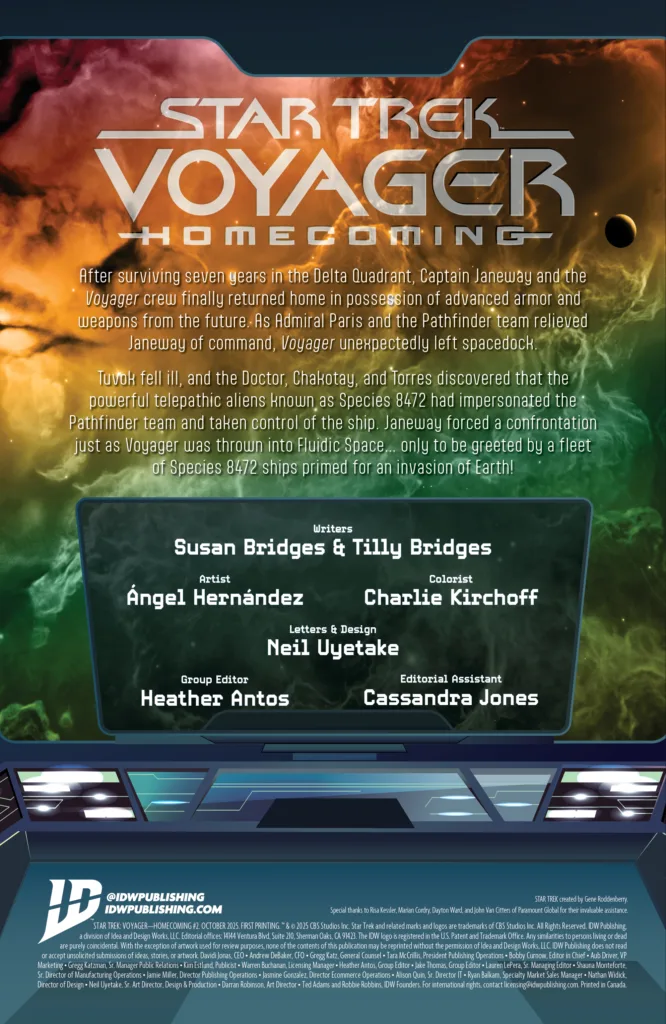 Star Trek: Voyager - Homecoming #2 page 2