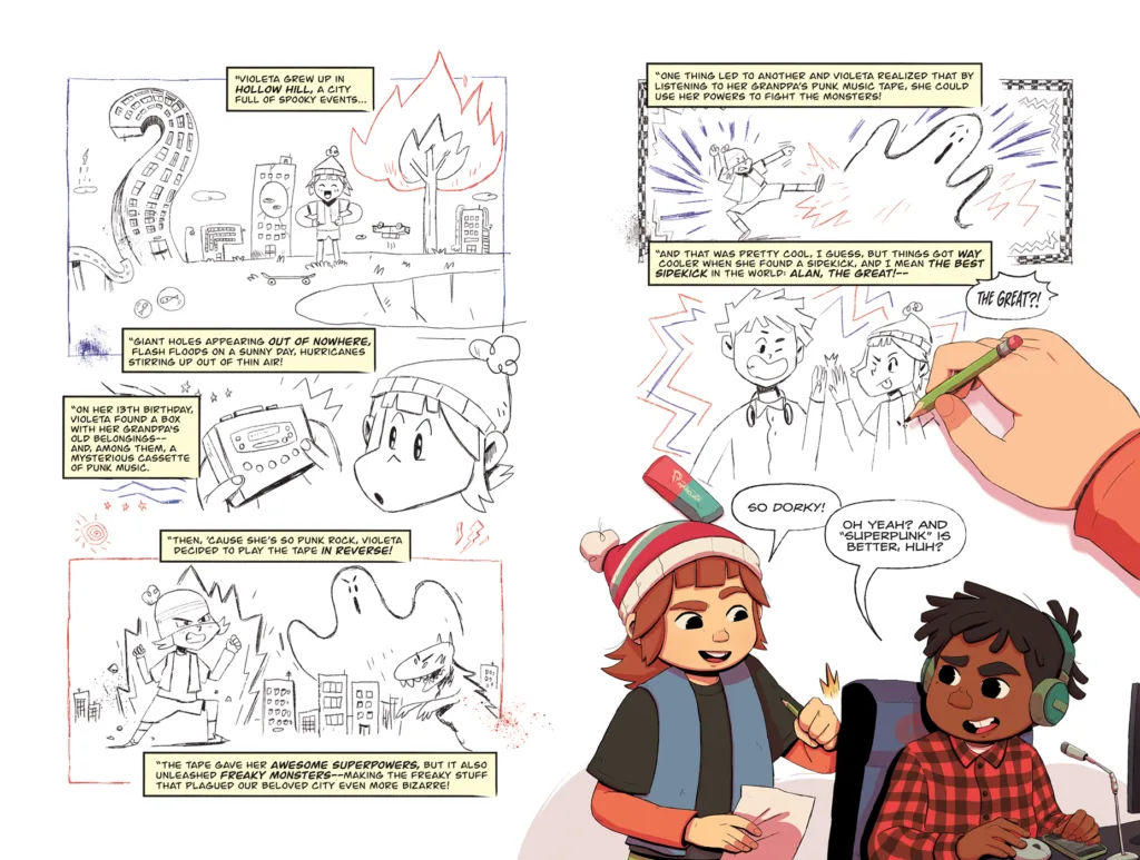 Superpunk pages