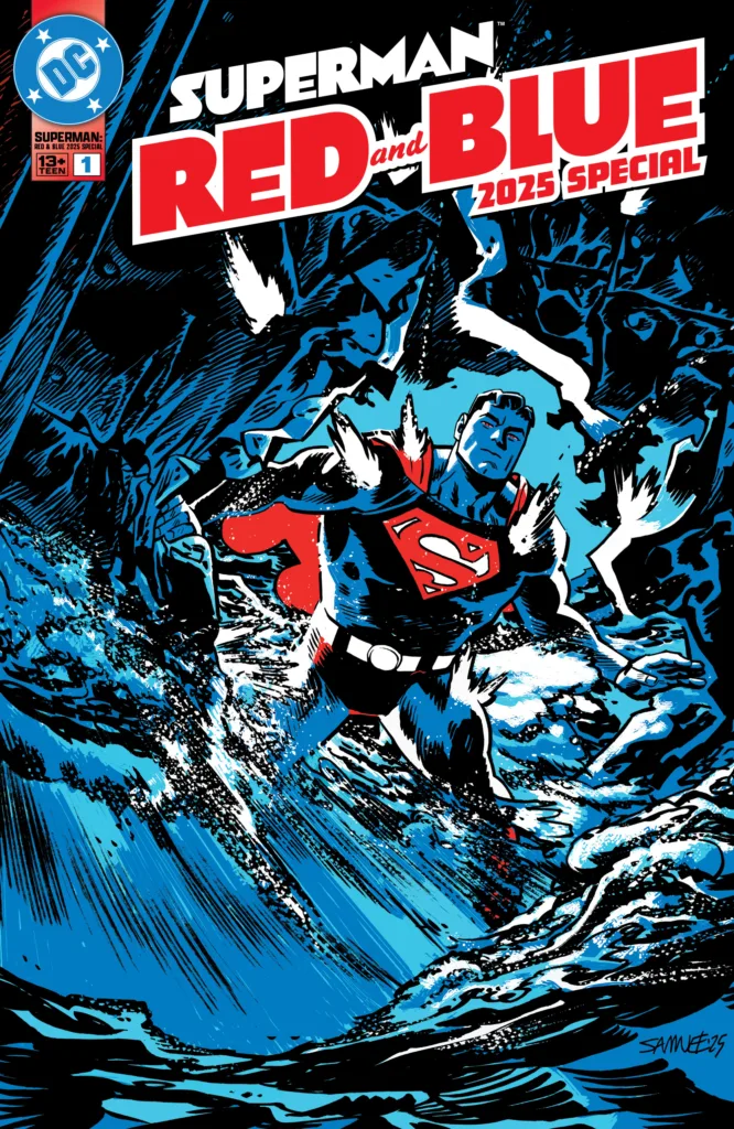 Superman Red and Blue 2025 Special #1 cover