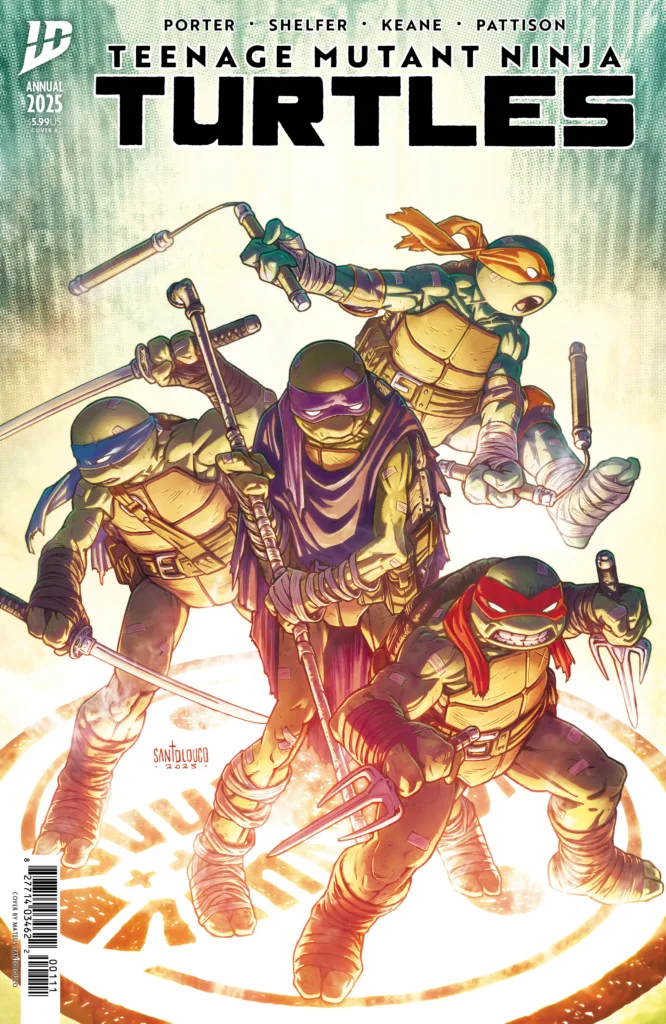 Teenage Mutant Ninja Turtles Annual 2025 #1 cover