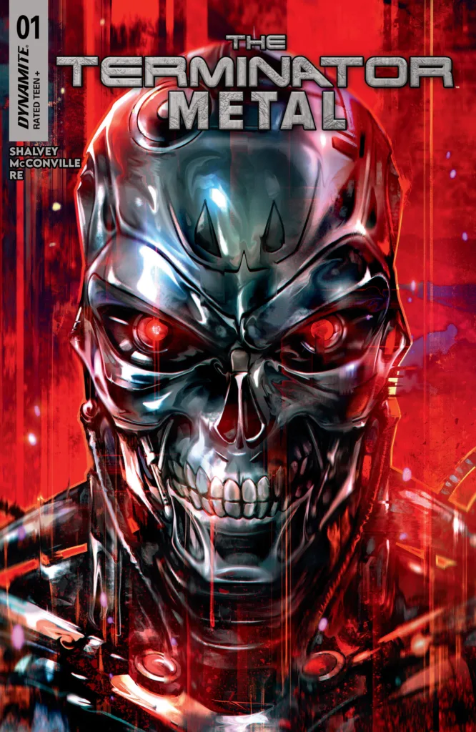 The Terminator Metal #1 cover