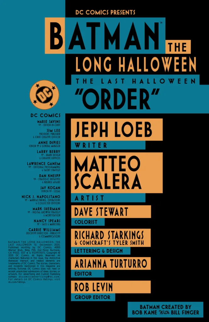 Batman: The Long Halloween - The Last Halloween #10 page 2