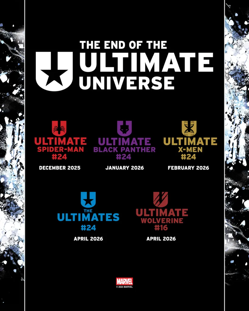 Ultimate Universe ending graphic