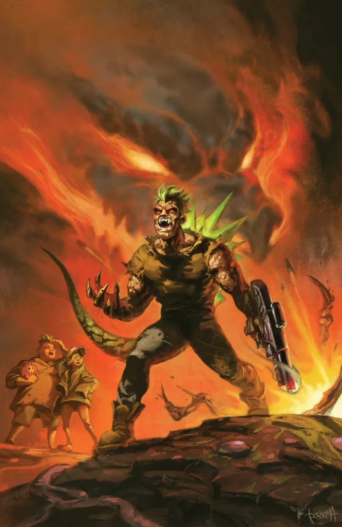 Godzilla: Escape The Deadzone #6 - Variant RI 1-25 James Bousema Full Art