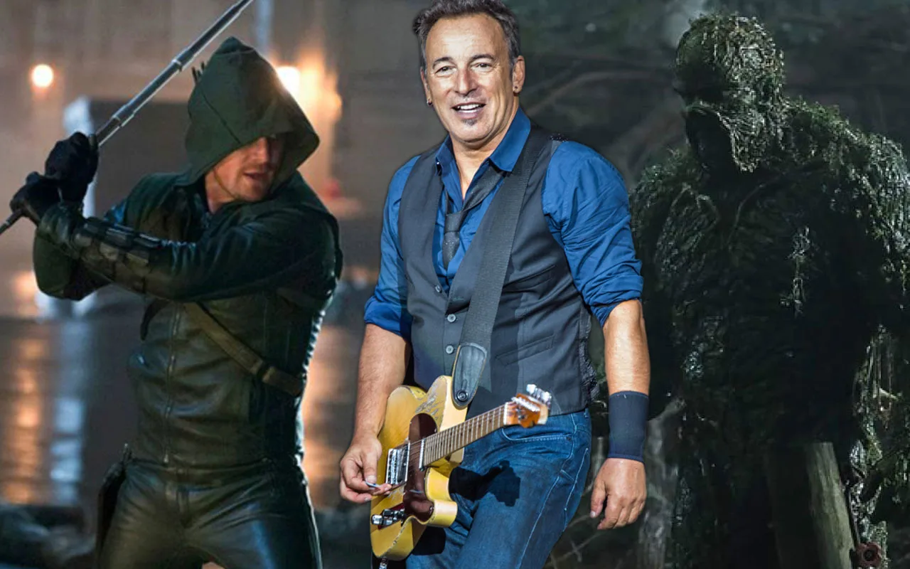 bruce sprinsteen green arrow and swamp thing