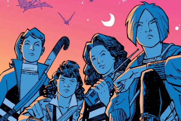 Comic Book Club @ Baltimore Comic Con 2025: Cliff Chiang baltimore comic con paper girls program cover 2025 by cliff chiang