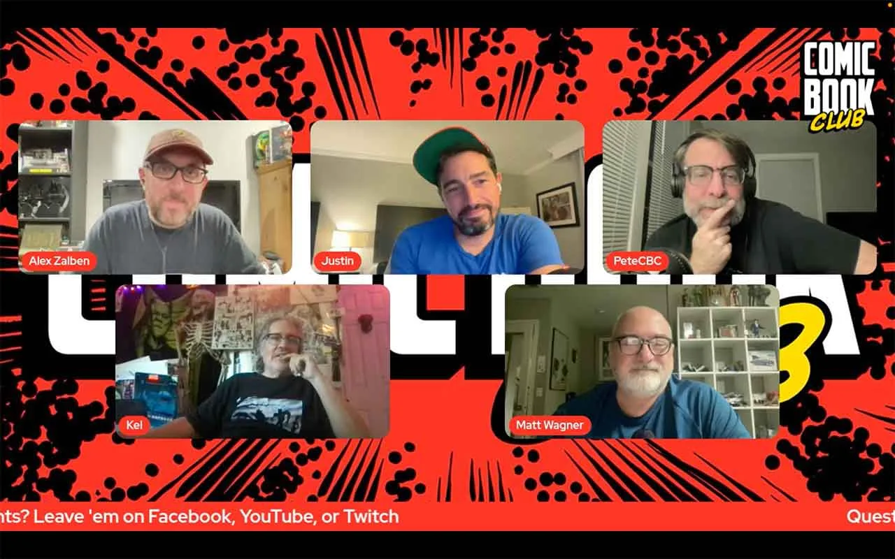 Comic Book Club: Matt Wagner, Kelley Jones, And Nandor Schaffer