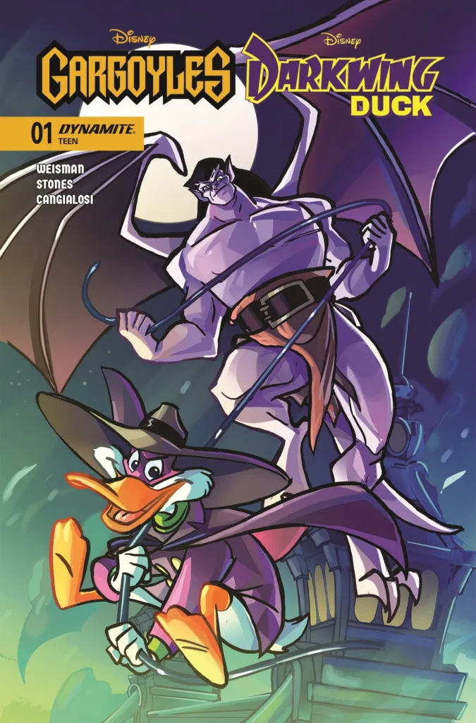 Gargoyles/Darkwing Duck #1 cover