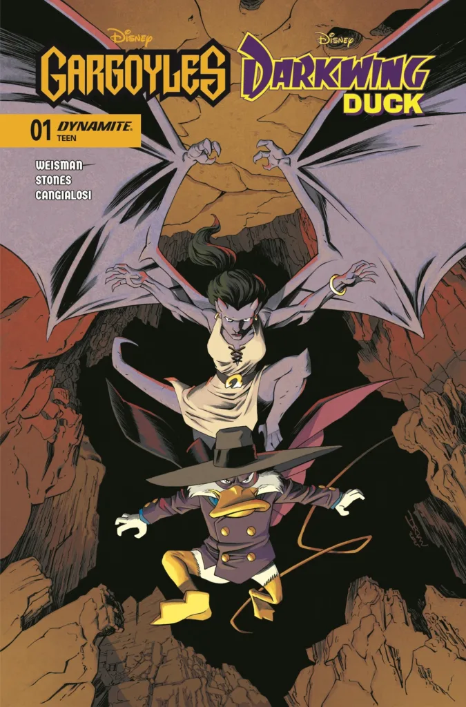 Gargoyles/Darkwing Duck #1 cover