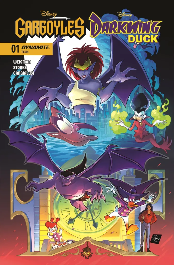 Gargoyles/Darkwing Duck #1 cover