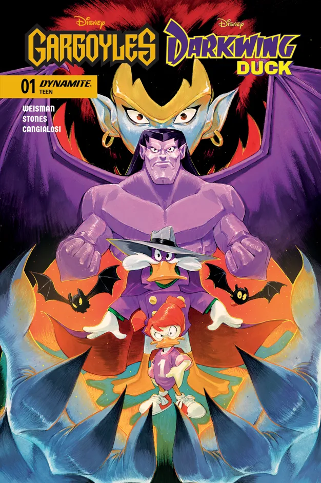 Gargoyles/Darkwing Duck #1 cover