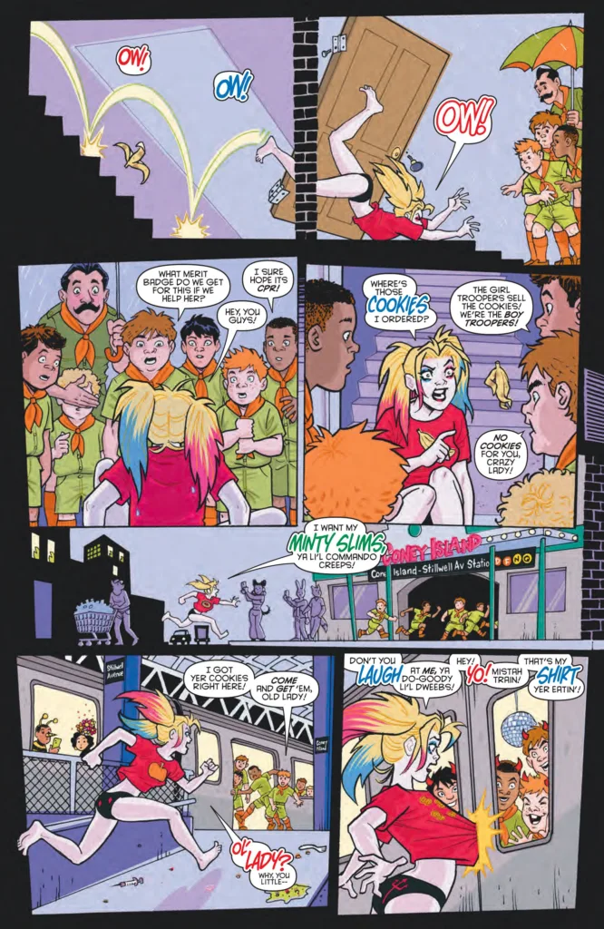 Harley Quinn x Elvira #1 page 2