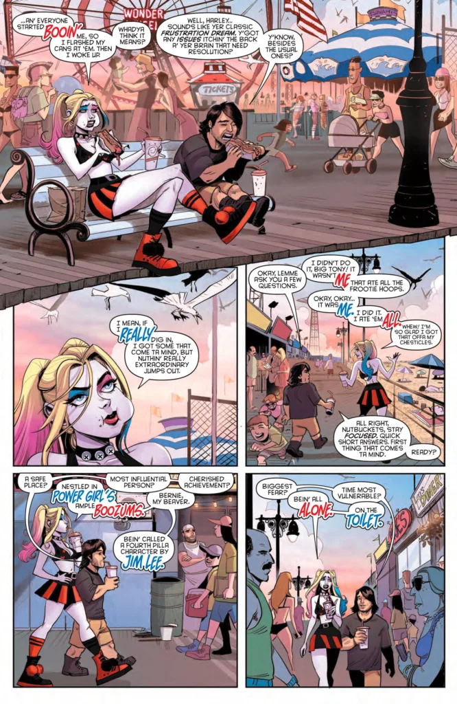Harley Quinn x Elvira #1 page 4