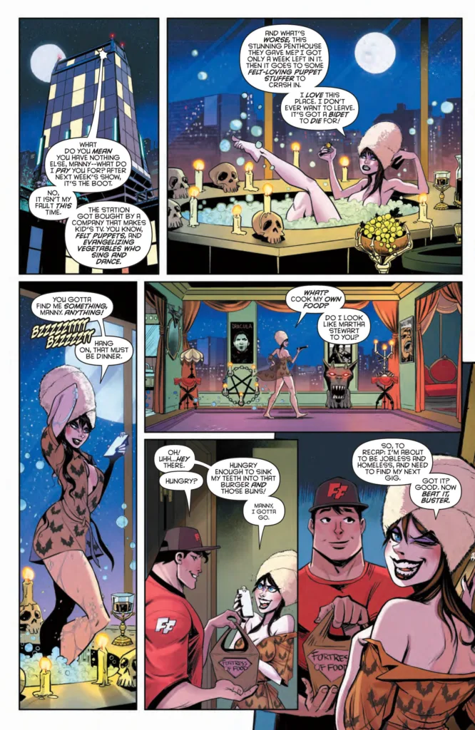 Harley Quinn x Elvira #1 page 9