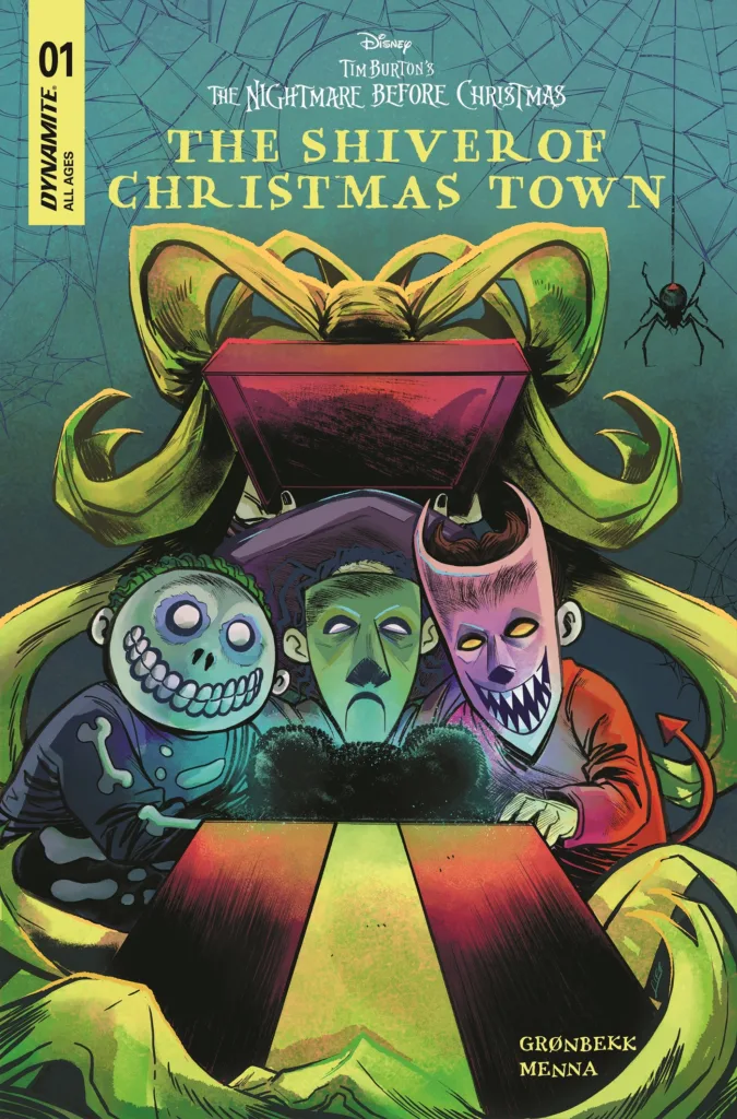 Tim Burton's The Nightmare Before Christmas: The Shiver of Christmas Town #1 cover