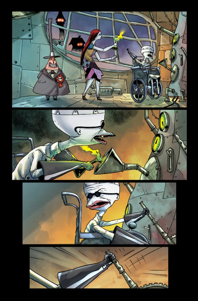 Tim Burton's The Nightmare Before Christmas: The Shiver of Christmas Town #1 page 4