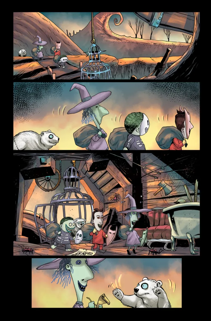 Tim Burton's The Nightmare Before Christmas: The Shiver of Christmas Town #1 page 1