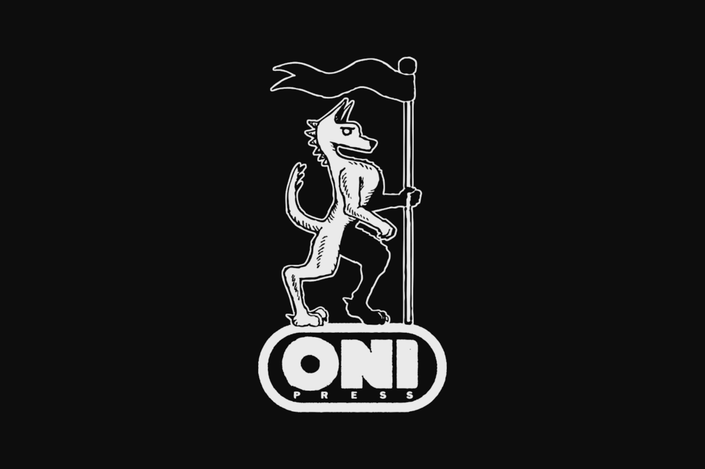 oni press flag dragon logo
