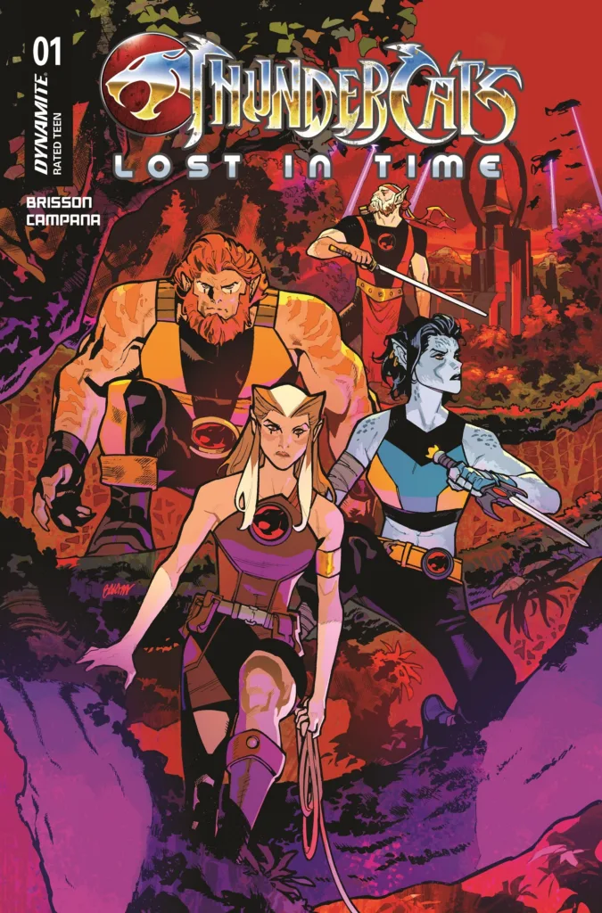 ThunderCats Lost in Time #1 cover