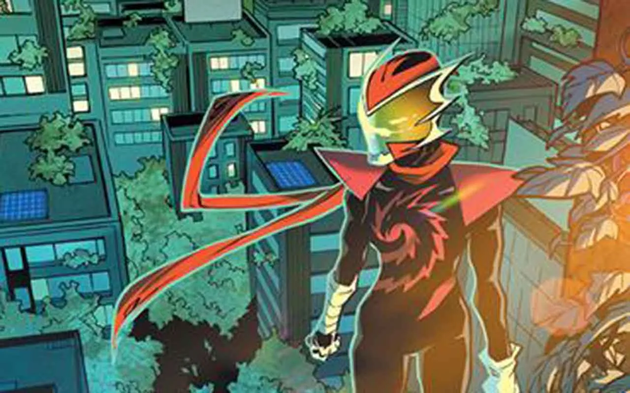 Inferno Girl Red Book Two #1 crop