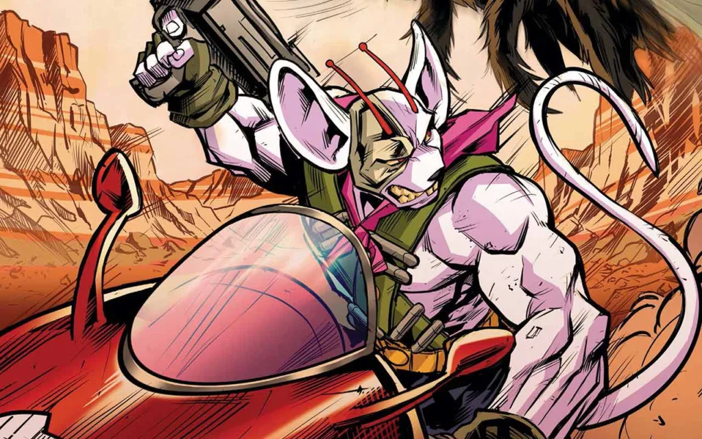 Biker Mice From Mars #7 cover crop