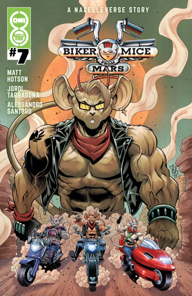 Biker Mice From Mars #7 cover