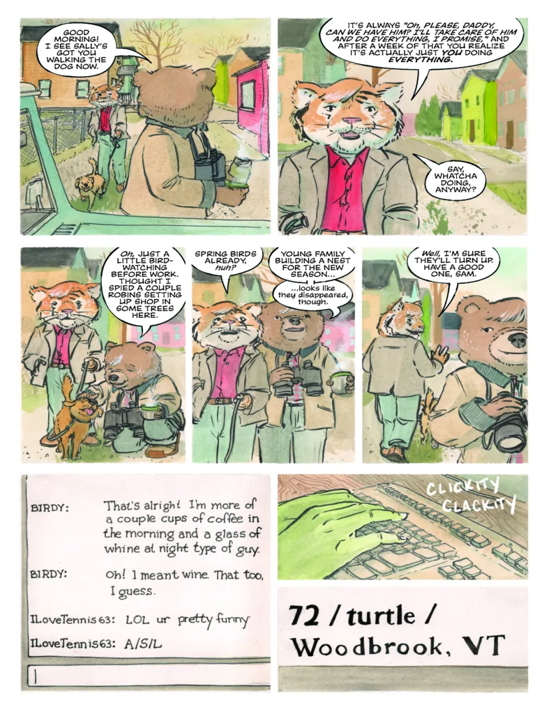 Beneath The Trees Where Nobody Sees: Rite Of Spring #4 page 7