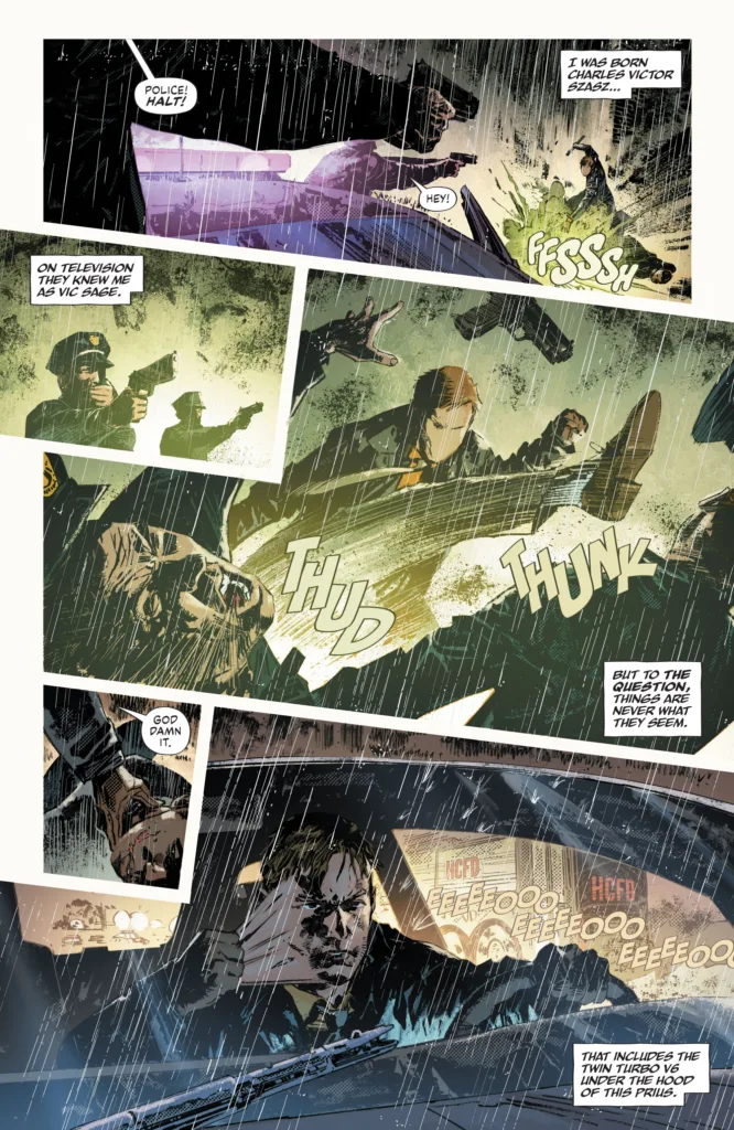 Batman Green Arrow The Question Arcadia #1 page 8