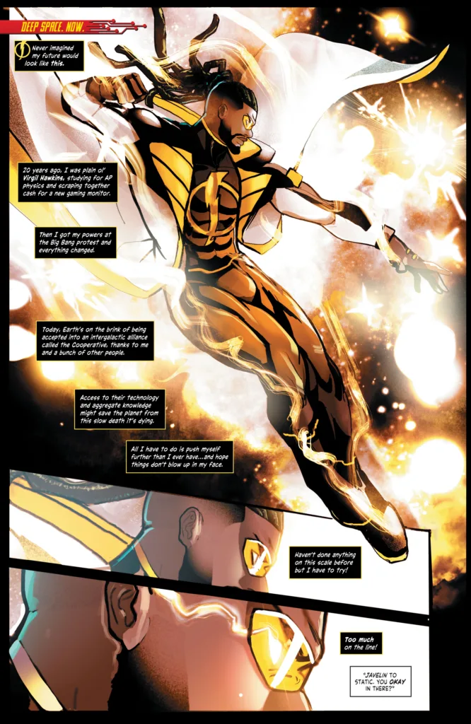 Batman / Static: Beyond #1 page 2