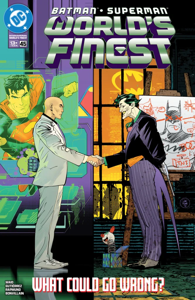 Batman Superman World's Finest #45 cover