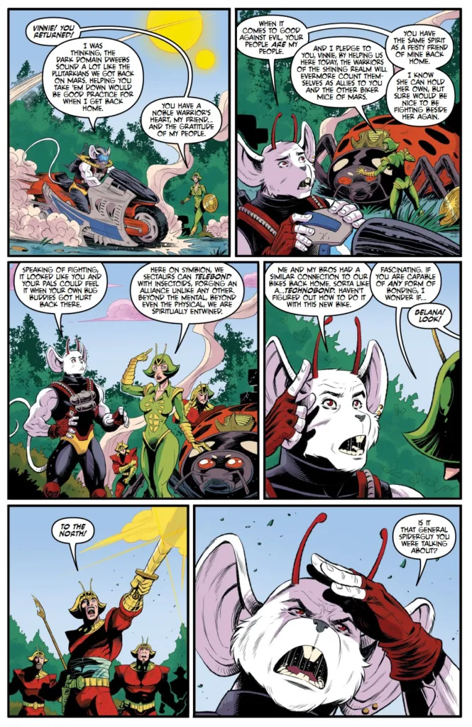 Biker Mice From Mars #7 page 1