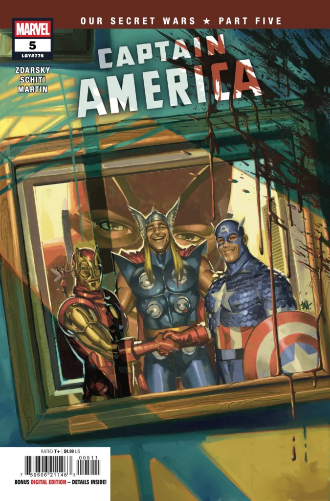 Captain America #5 cover