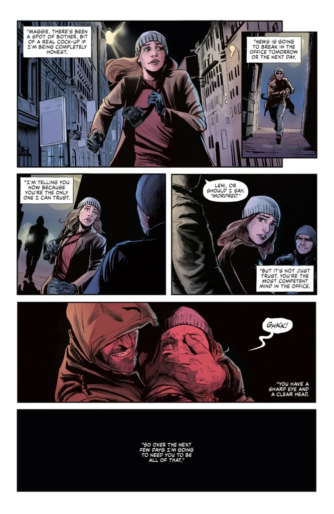 John le Carre's: The Circus - Losing Control #1 page 1