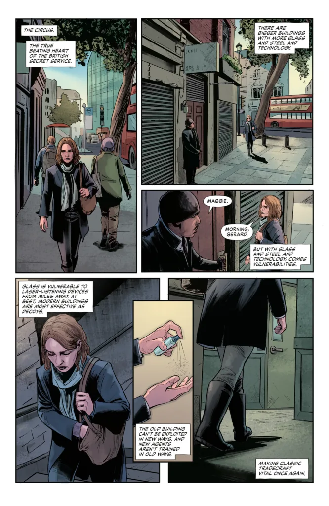 John le Carre's: The Circus - Losing Control #1 page 5