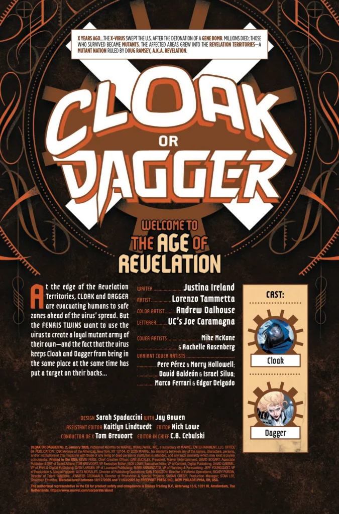 Cloak or Dagger #2 page 2